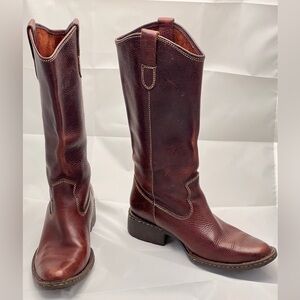 Born ‘Shavano’ Whiskey Brown Leather Boots - Size 7 1/2